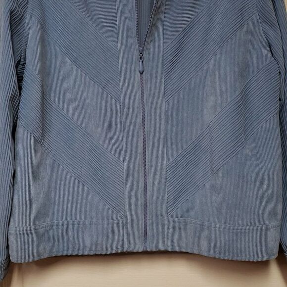 🌹Blue Corduroy Vintage Jacket sz 16 - Picture 6 of 9